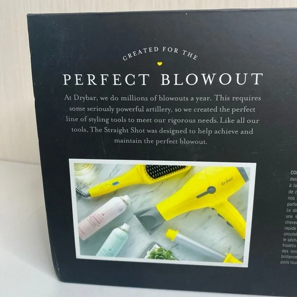 Drybar The Straight Shot Yellow Blow-Drying Flat Iron 1.25” - Picture 8 of 11